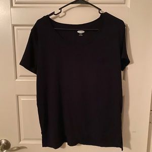 Old Navy Black Boyfriend Tee